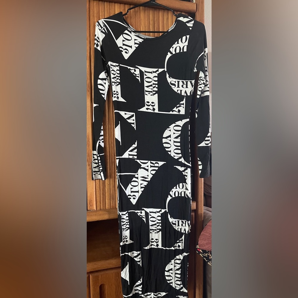 Long stretch dress